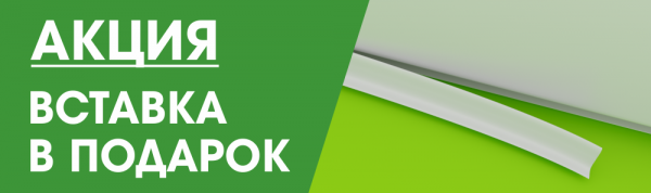 Вставка в подарок!