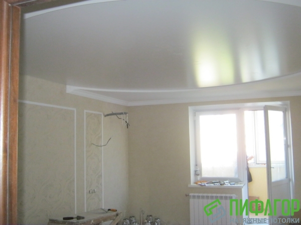 Сатиновые натяжные потолки